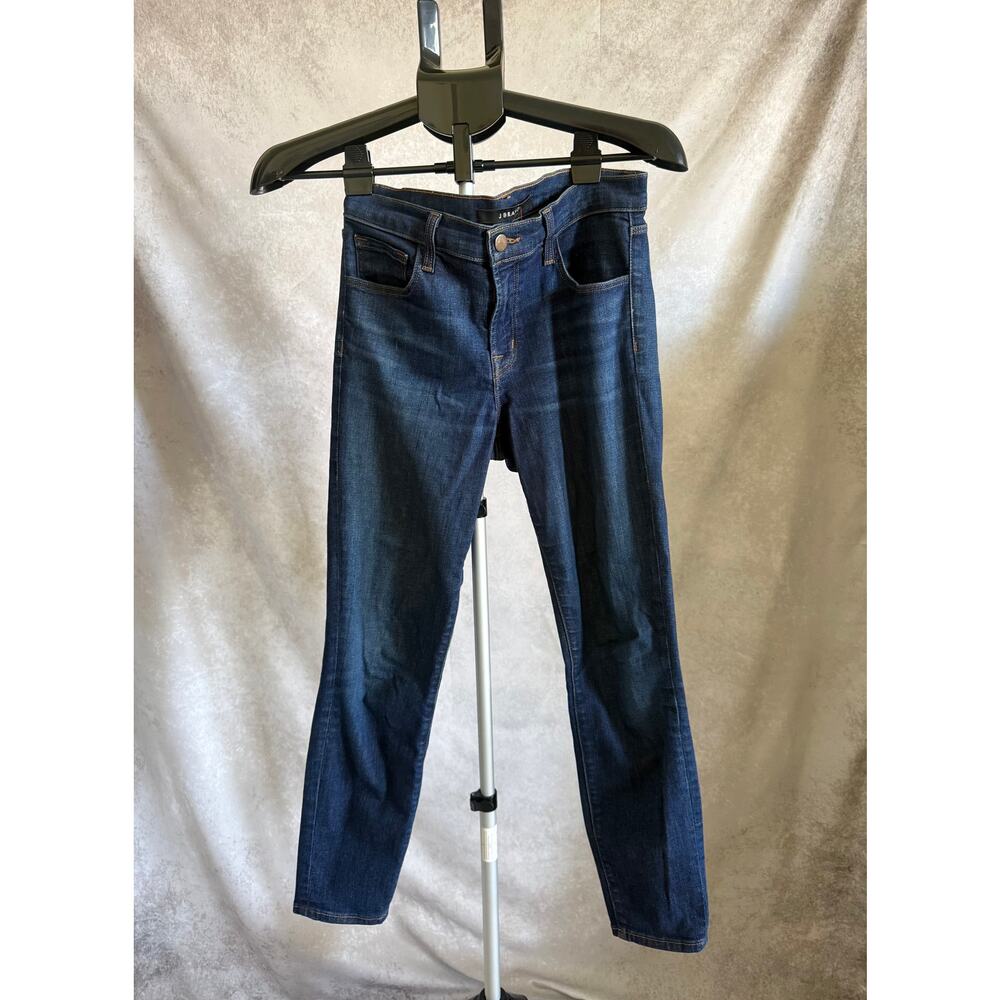 J Brand Women’s Skinny Jeans Size 27 Dark Wash Premium Denim